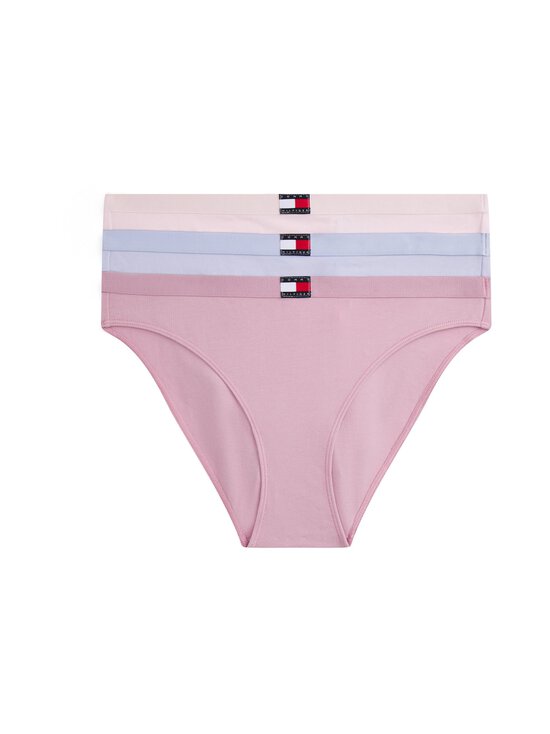 Tommy Hilfiger - Aluspüksid Bikini, 3 paari - 05F LILAC/MYSTIC ORC/LIGHT PINK | Stockmann - photo 1