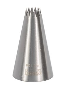 Birkmann - Franču konditorejas uzgalis zvaigzne ø 10 mm - 06 SILVER | Stockmann