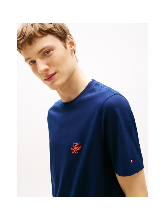 Tommy Hilfiger - Script Monogram T-krekls - DCC CARBON NAVY | Stockmann - photo 4