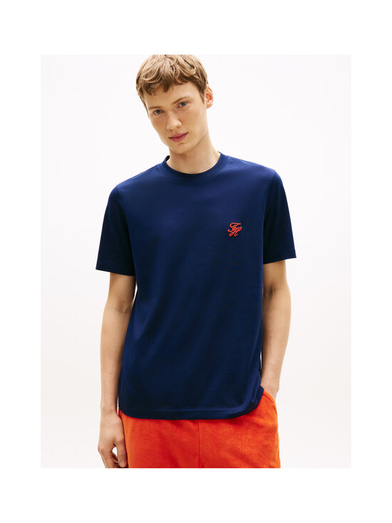 Tommy Hilfiger - Script Monogram T-krekls - DCC CARBON NAVY | Stockmann - photo 5