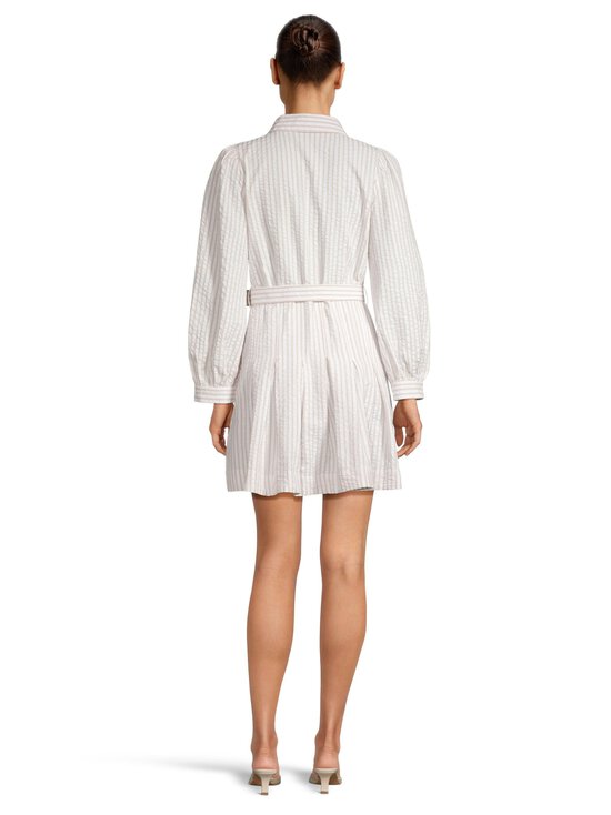 by TiMo - Seersucker Pleated -mekko - 816 - KHAKI STRIPE | Stockmann - photo 3