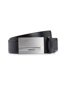 BOSS - Baxton -nahkavyö - 001 BLACK | Stockmann