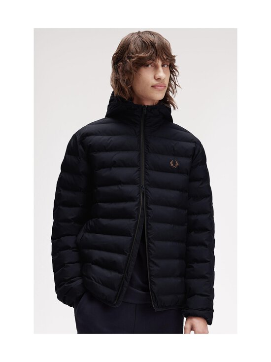Fred Perry - Hooded Insulated -kevyttoppatakki - 184 BLACK - photo 3 Fred Perry - Hooded Insulated -kevyttoppatakki - 184 BLACK | Stockmann - photo 3