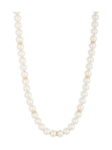 Lauren Ralph Lauren - Adeline Pearl Toggle Collar -kaulakoru - GLD/WHITE | Stockmann