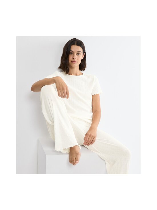 Triumph - Mix & Match Pointelle -pyjamahousut - 00GZ 00GZ-SILK WHITE | Stockmann - photo 4