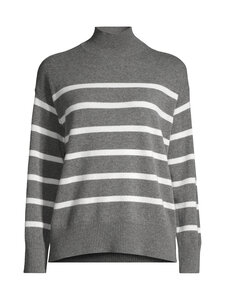 GANT - Kampsun Superfine Lambswool Stripe - 90 CHARCOAL MELANGE GANT - Kampsun Superfine Lambswool Stripe - 90 CHARCOAL MELANGE | Stockmann