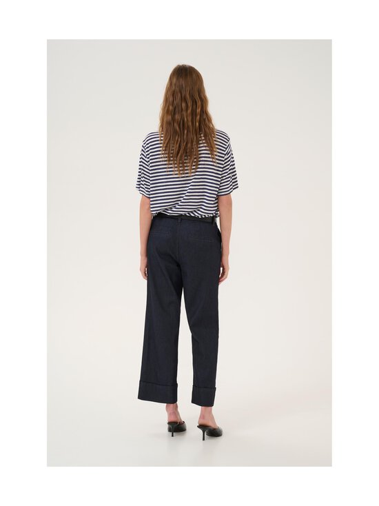 MY ESSENTIAL WARDROBE - LisaMW Striped T-krekls - 107481 DARK SAPPHIRE BLUE STRIPED - photo 4 MY ESSENTIAL WARDROBE - LisaMW Striped T-krekls - 107481 DARK SAPPHIRE BLUE STRIPED | Stockmann - photo 4