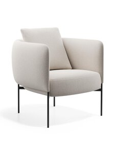 Adea - Bonnet Club -nojatuoli - MUSTA,VALKOINEN | Stockmann