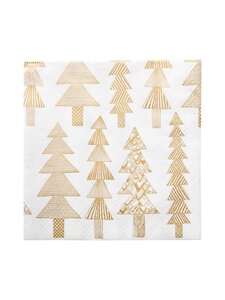 Marimekko - Kuusikossa-lautasliina 33 cm, 20 kpl - GOLD | Stockmann