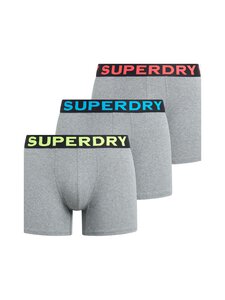Superdry - Bokserialushousut 3-pack - 4HK NOOS GREY MARL Superdry - Bokserialushousut 3-pack - 4HK NOOS GREY MARL | Stockmann
