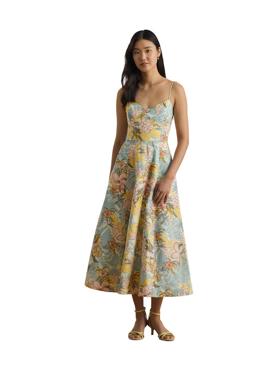 Lauren Ralph Lauren - Fit & Flare -mekko - CREAM/BLUE MULTI | Stockmann - photo 2