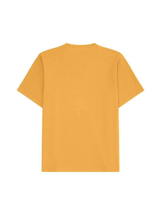 Knowledge Cotton Apparel - Loke Badge t-paita - 1490 AMBER GOLD | Stockmann - photo 2