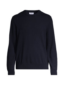 Filippa K - Puuvilla-merinovillaneule - NULL NAVY NAVY | Stockmann