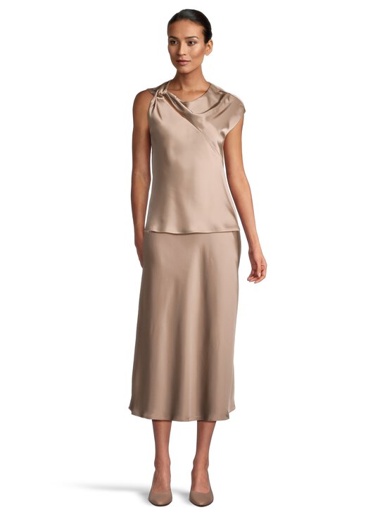 Lauren Ralph Lauren - Varrukateta satiinpluus Olindo - TAUPE BROWN - photo 2 Lauren Ralph Lauren - Varrukateta satiinpluus Olindo - TAUPE BROWN | Stockmann - photo 2