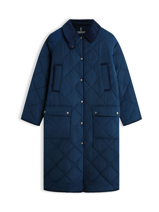 Tommy Hilfiger - Parkajope Padded Flag Quilted - C1G DARK NIGHT NAVY | Stockmann - photo 1