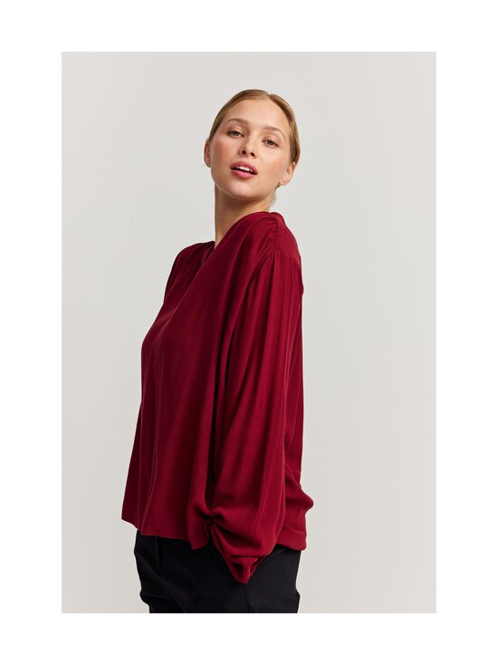 Makia - Pluus Heidi - 469 LINGONBERRY | Stockmann - photo 3