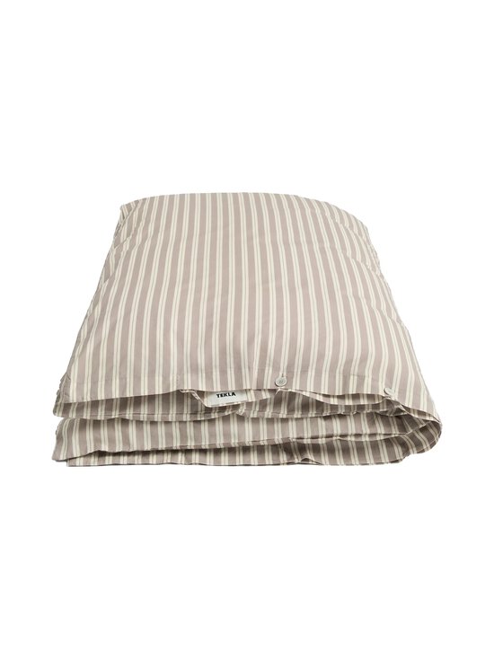 Tekla - Percale segas pārvalks - 483 CLAY STRIPES | Stockmann - photo 1