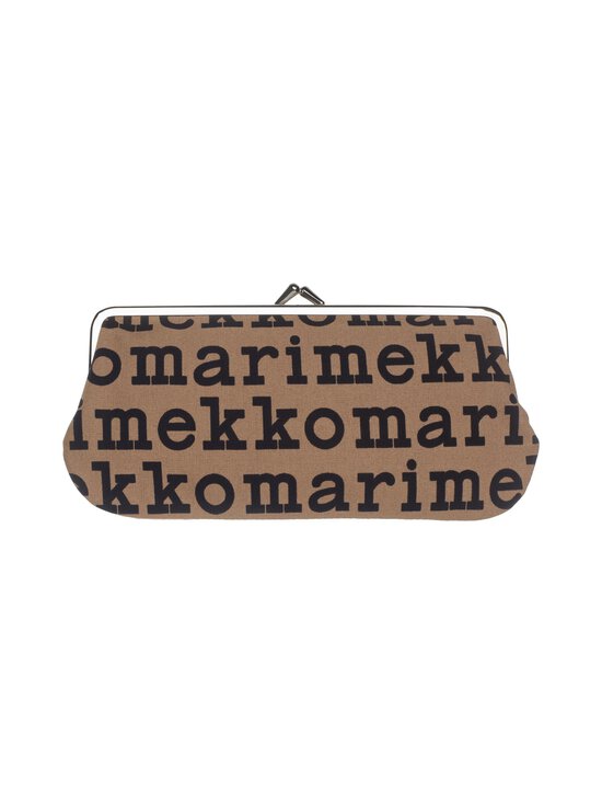890 BROWN, BLACK Marimekko Silmälasi Kukkaro Pieni Logo -kotelo |One size |  Lompakot & kotelot | Stockmann