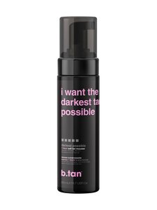 B. tan - I want the darkest tan possible - itseruskettava vaahto | Stockmann