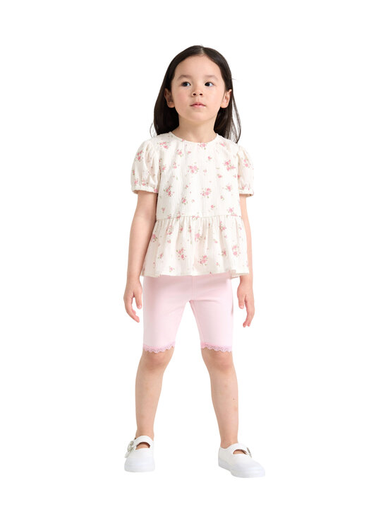 Lindex - Pitsiga šortsid - 6666 PINK | Stockmann - photo 3