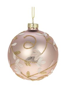 Weiste - glitter-joulukoristepallo - PINK | Stockmann