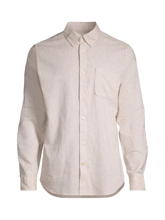 Barbour - Linen Nelson -kauluspaita - ST51 STONE | Stockmann - photo 1