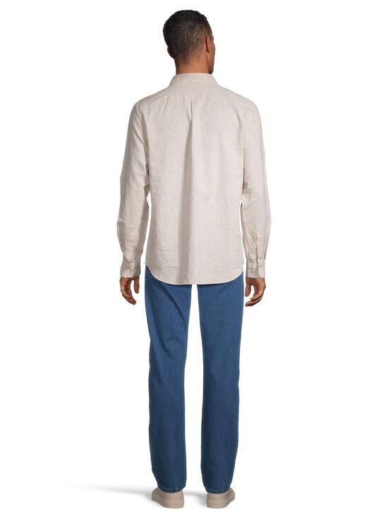 Barbour - Linen Nelson -kauluspaita - ST51 STONE | Stockmann - photo 3