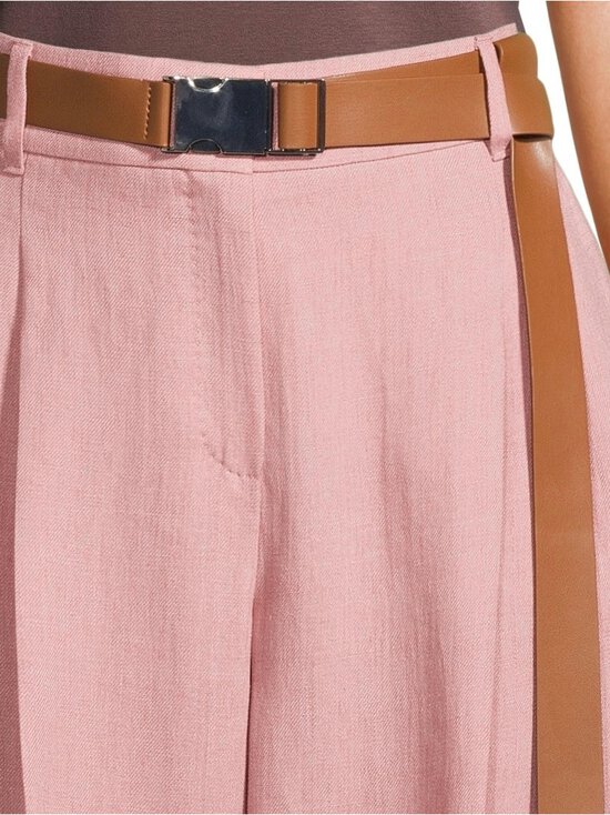 Max Mara Studio - Siamese-pellavahousut - 025 ROSA | Stockmann - photo 5