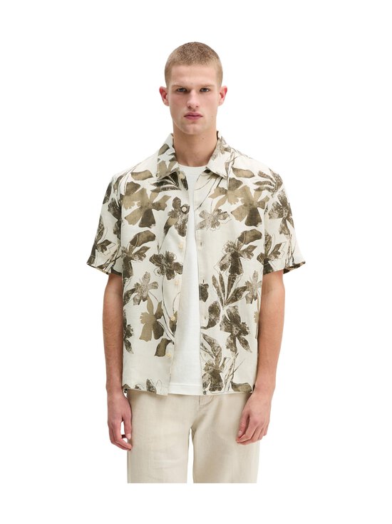 Marc O'Polo - Camp Collar -pellavapaita - N79 MULTI/ LINEN WHITE | Stockmann - photo 2