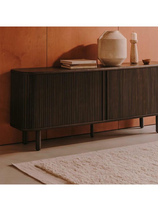 Kave Home - Mailen-senkki tumma saarni 180 x 75 cm - BLACK | Stockmann - photo 9