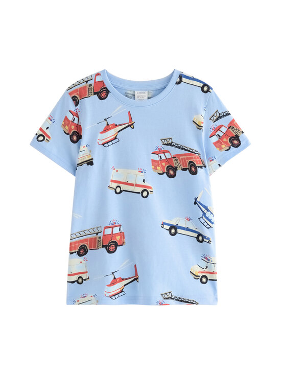 Lindex - SOS t-paita - 2325 LIGHT BLUE | Stockmann - photo 1