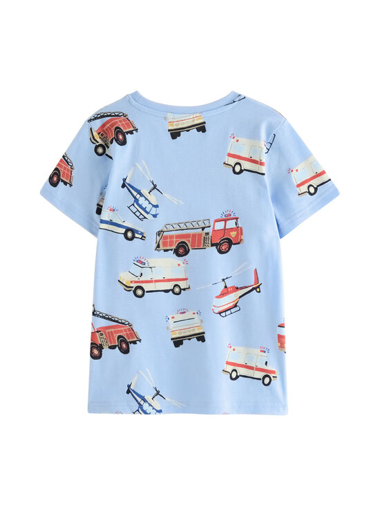 Lindex - SOS t-paita - 2325 LIGHT BLUE | Stockmann - photo 2