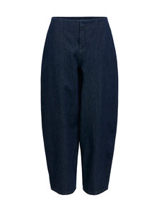 Object - ObjCilia High Waist Wide -farkut - DARK BLUE DENIM | Stockmann