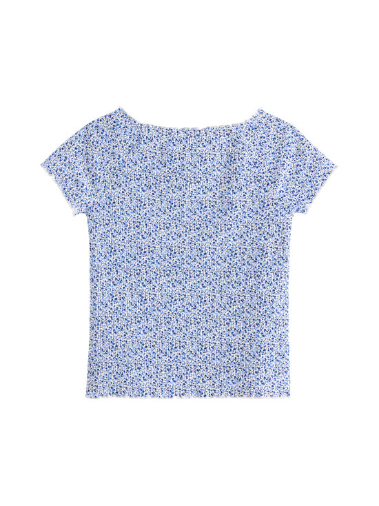 Lindex - T-särk Ribbed - 8852 BLUE | Stockmann - photo 2