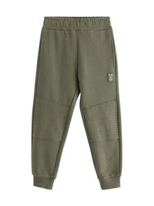 Lindex - Sporta bikses ar pastiprinātiem ceļgaliem - 6876 LT DUSTY KHAKI | Stockmann