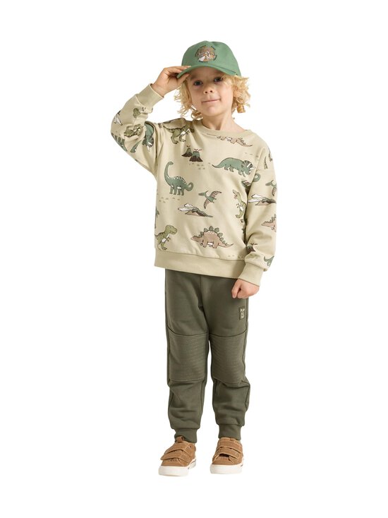 Lindex - Sporta bikses ar pastiprinātiem ceļgaliem - 6876 LT DUSTY KHAKI | Stockmann - photo 3