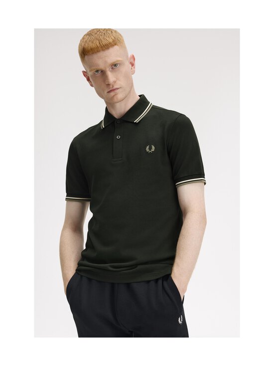 Fred Perry - Twin Tipped Slim Fit -pikeepaita - Y65 NGHGRN/LECR/OLMN - photo 6 Fred Perry - Twin Tipped Slim Fit -pikeepaita - Y65 NGHGRN/LECR/OLMN | Stockmann - photo 6