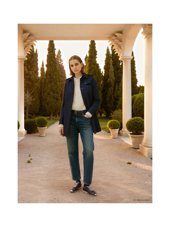 Tommy Hilfiger - Heritage-trenssitakki - 403 MIDNIGHT | Stockmann - photo 8