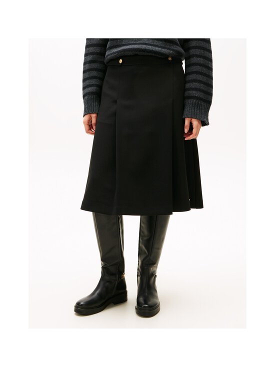 Tommy Hilfiger - Punto-polvipituinen hame - BDS BLACK - photo 3 Tommy Hilfiger - Punto-polvipituinen hame - BDS BLACK | Stockmann - photo 3