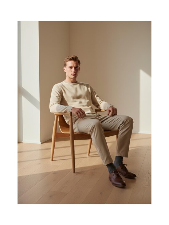 Selected - SlhTray Merino Adījums - OATMEAL | Stockmann - photo 2