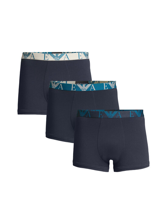 Emporio Armani - Bokserialushousut 3-pack - MB139 BLU/BLU/BLU | Stockmann - photo 1