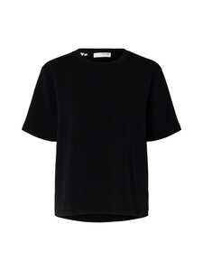 Selected - SlfTenny Boxy t-paita - BLACK | Stockmann