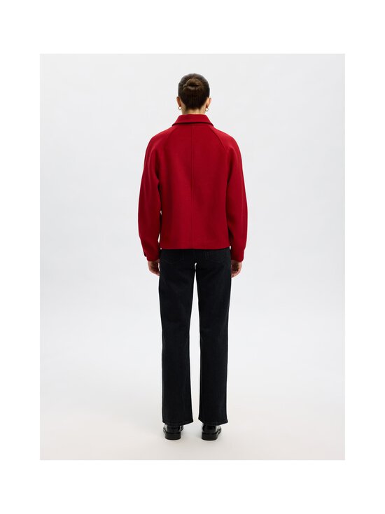 Selected - SlfLiva-villasekoitetakki - EQUESTRIAN RED - photo 3 Selected - SlfLiva-villasekoitetakki - EQUESTRIAN RED | Stockmann - photo 3