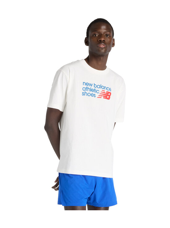 New Balance - Athletics Premium Relaxed Logo t-krekls - SST SEA SALT | Stockmann - photo 1