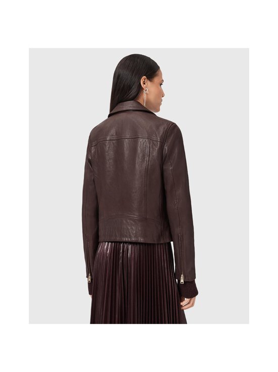 Allsaints - Nahktagi Dalby biker - OXBLOOD RED - photo 3 Allsaints - Nahktagi Dalby biker - OXBLOOD RED | Stockmann - photo 3