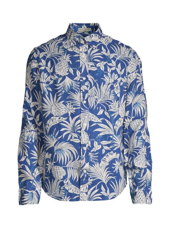 GANT - Regular Botanical Print lina krekls ar apkakli - 407 RICH BLUE - photo 1 GANT - Regular Botanical Print lina krekls ar apkakli - 407 RICH BLUE | Stockmann - photo 1