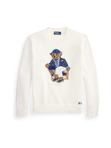 Polo Ralph Lauren - Polo Bear adīts džemperis - DECKWASH WHITE | Stockmann