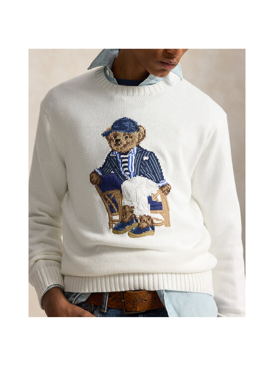 Polo Ralph Lauren - Polo Bear adīts džemperis - DECKWASH WHITE | Stockmann - photo 5