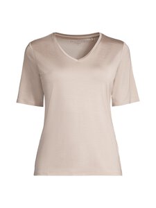 ESSENTIALS by Stockmann - Joanna V-neck t-paita - TAUPE | Stockmann