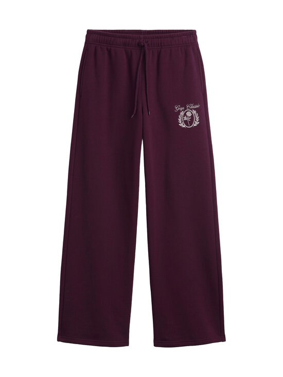 GAP - Dressipüksid V-Embroidery Logo Crest Straight Leg - VAMP RED | Stockmann - photo 1